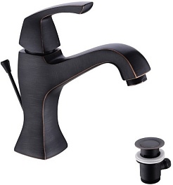 Lemark Смеситель Nubira LM6206ORB для раковины – фотография-1